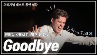 𝙂𝙤𝙤𝙙𝙗𝙮𝙚✈️ (뮤지컬 캐치 미 이프 유 캔 OST) 브로드웨이 오리지널 캐스트 공연 실황 [가사 번역, 해석] | 이 끝이 나의 새로운 시작일테니