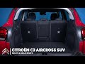 Citroën C3 Aircross SUV - Boot & Rear seats