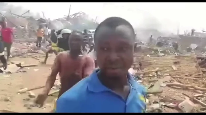Truck Explosion In Bogoso a Village In Ghana Leaving Scores Of People Dead
