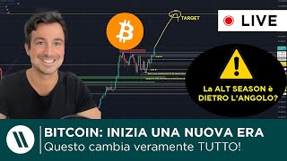 BITCOIN VOLA a NUOVI MASSIMI: È INIZIATA UNA NUOVA ERA per le CRYPTO!! (TRUMP presidente)
