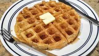 #waffle#pancake#  WAFFLE FROM PANCAKE MIXTURE,FOR BREAKFAST