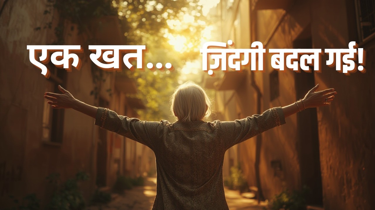 एक खत जिसने उसकी ज़िंदगी बदल दी | Heart Touching Hindi Moral Story