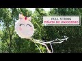 DIY Pull String Piñata de Unicornio Collab. Carte Fini