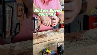 Does Ridgid Stealth Force Lack Control? #ridgidtools #makita