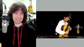 British guitarist reacts to UNKNOWN VIRTUOSO Roxane Elfasci!