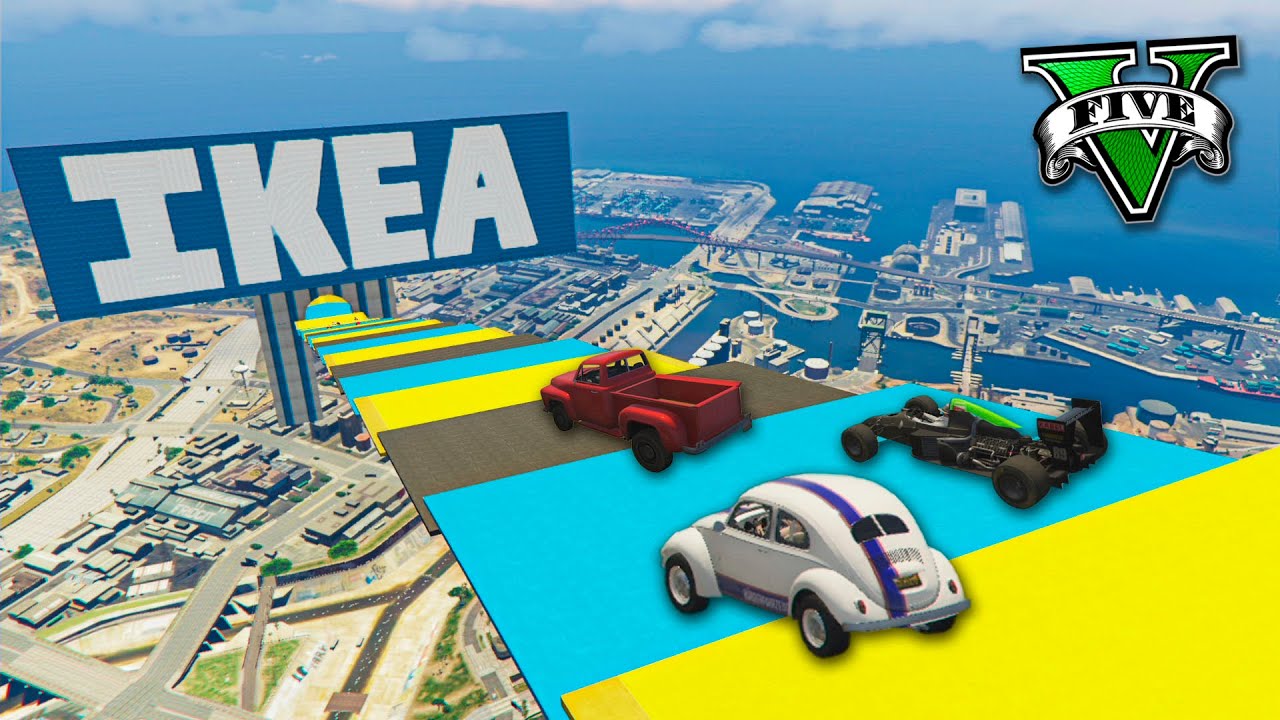GTA V Online O VAI e VOLTA da LOJA IKEA!! YouTube