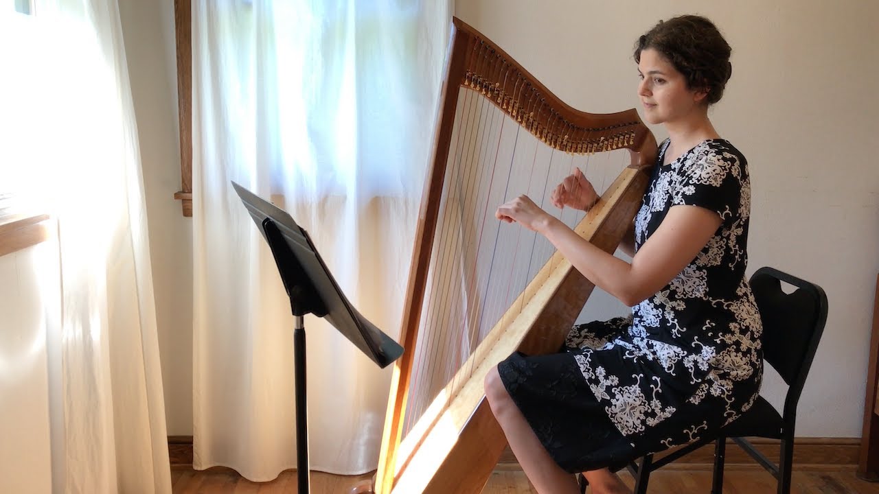 Waltz, Brahms (Op. 39, No. 3) - Stephanie Claussen, harp