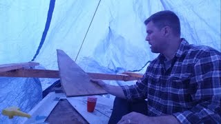 Ep. 20-Tartan 27 sailboat restoration Deck Core Repair Part Two: Epoxy, Plywood, and crossed fingers