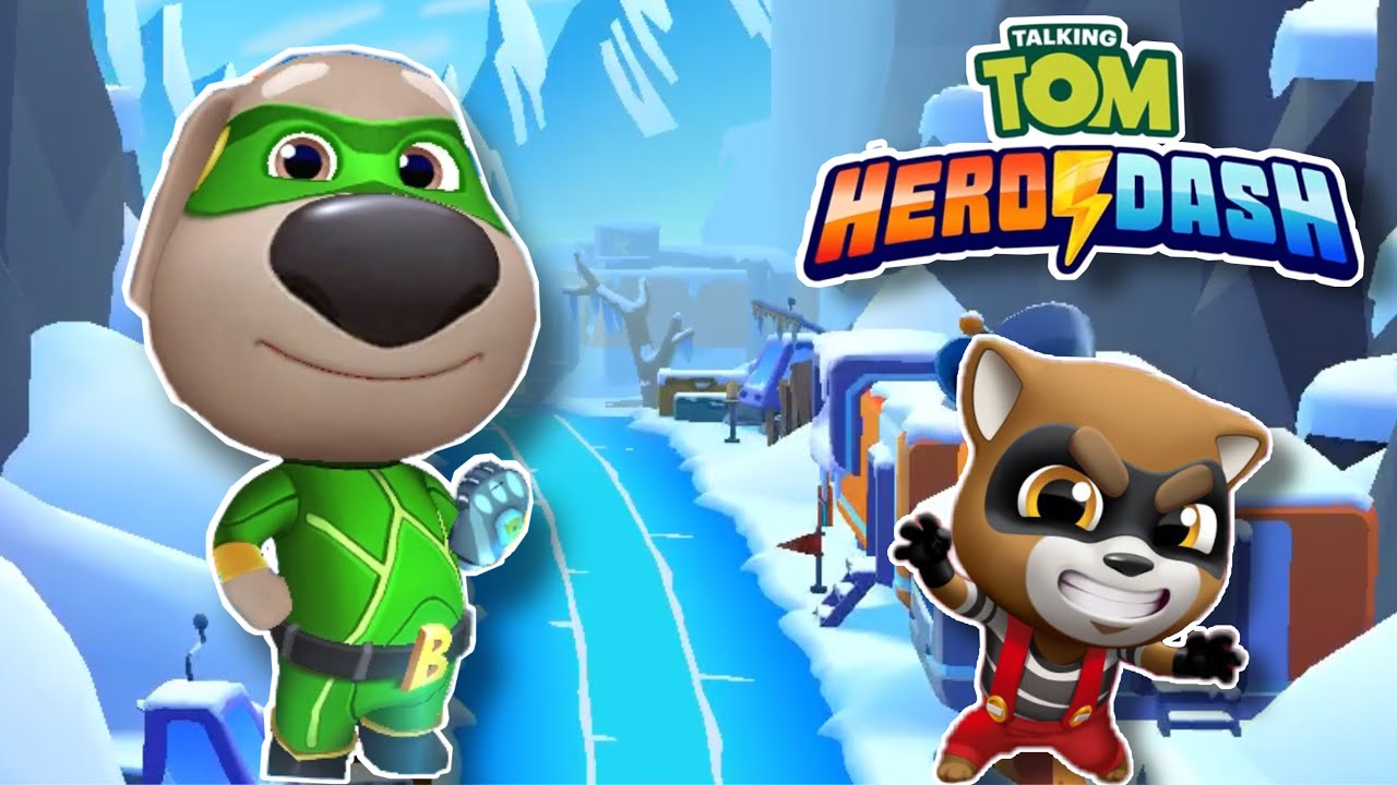TAKKING TOM HERO DASH GAMEPLAY | TALKING BEN