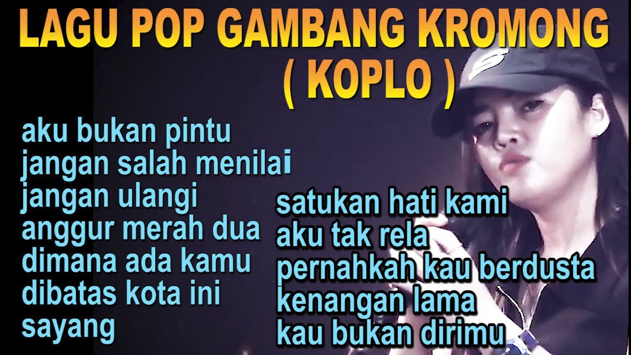 LAGU POP GAMBANG KROMONG KOPLO - FULL COVER