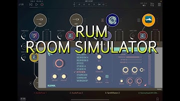 RUM Room Simulator by Klevgränd - Tutorial & Demo in AUM for the iPad