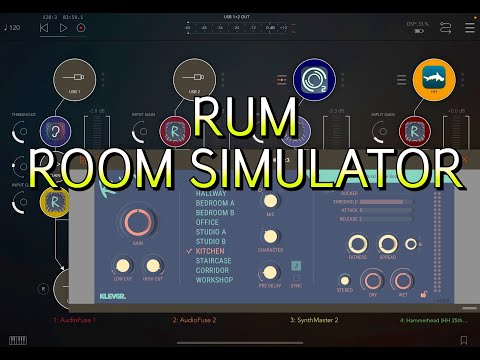 KlevgrändによるRUMルームシミュレーター - iPad用AUMのチュートリアルとデモ