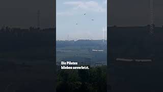 Hier touchieren sich die Patrouille-Suisse-Flieger | Blick