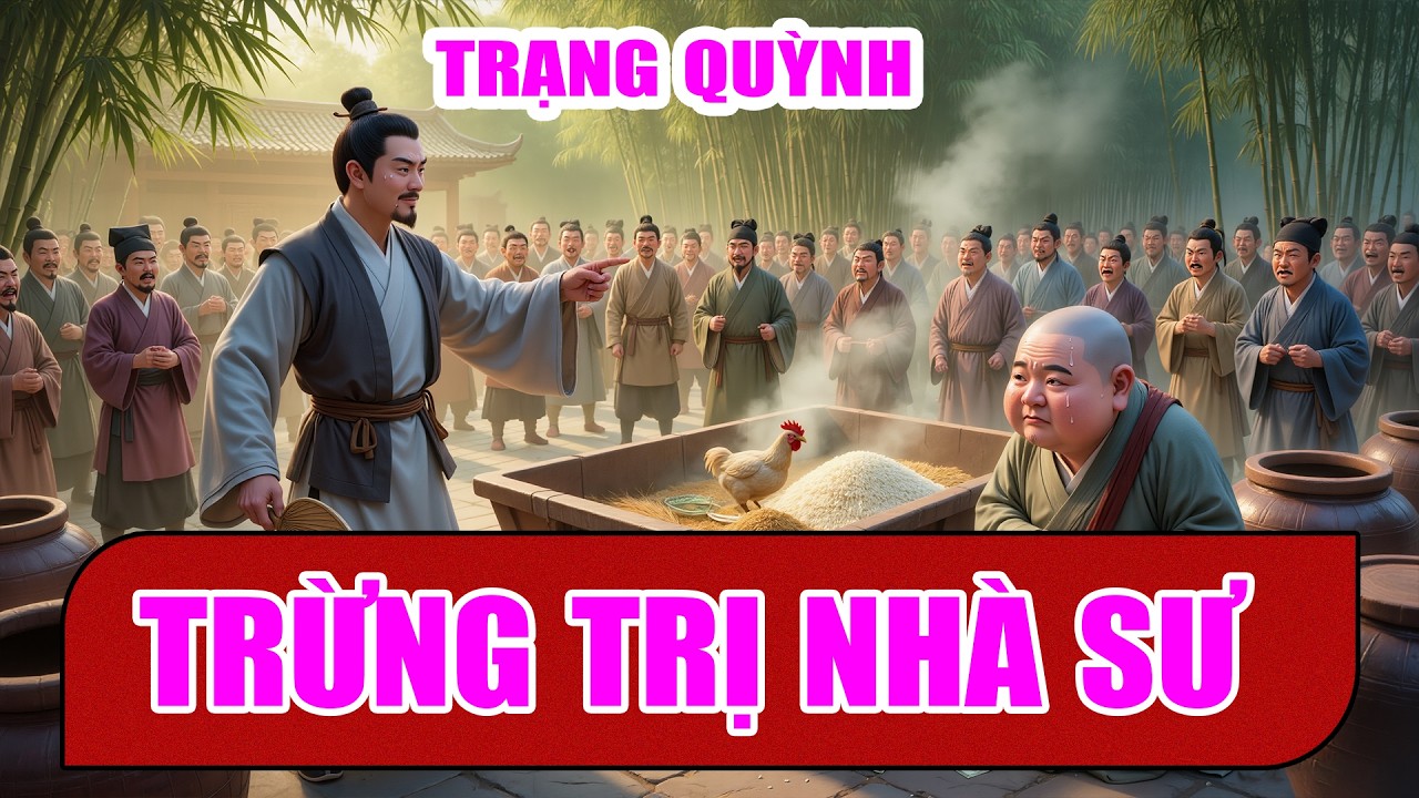 Bắt Tại Trận Nhà Sư Lừa Dân: Trạng Quỳnh Chỉ Một Câu Là Gục!