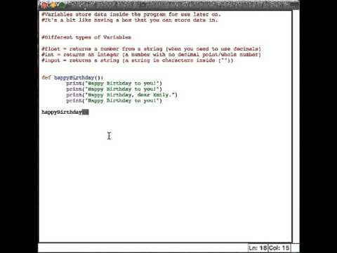 11 Python Tutorial Function