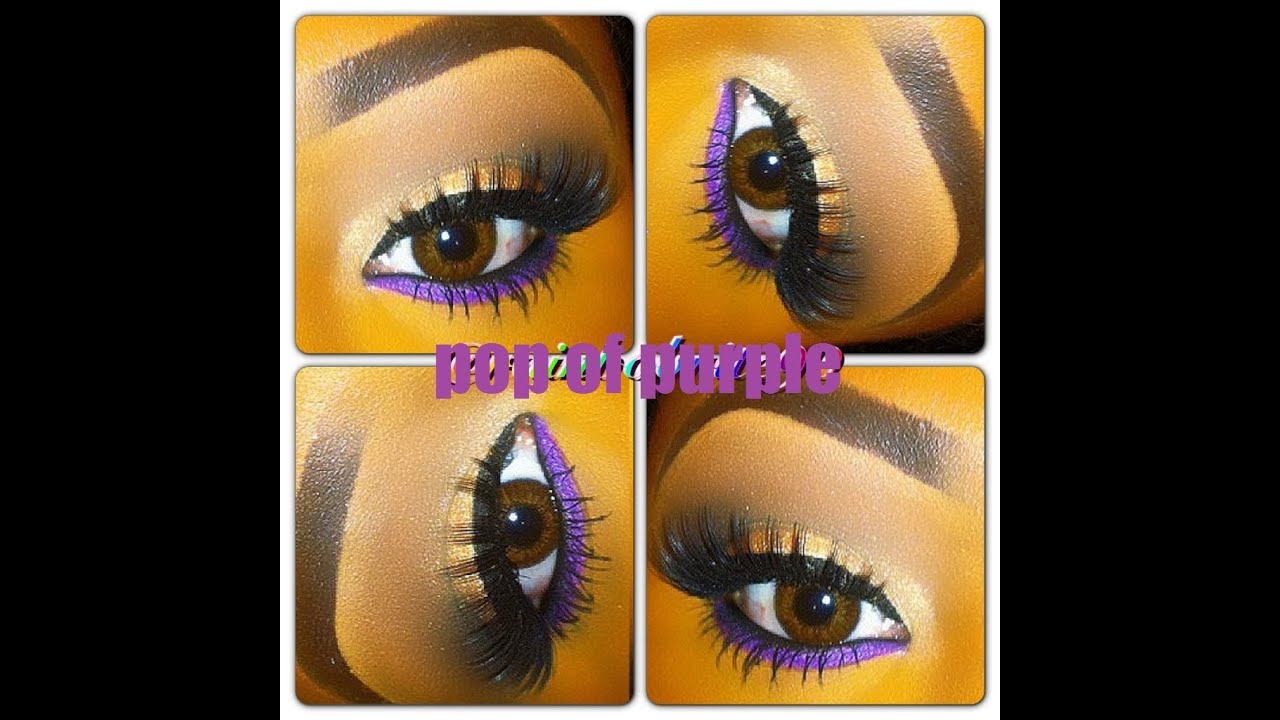 Pop Of Purple Tutorial YouTube