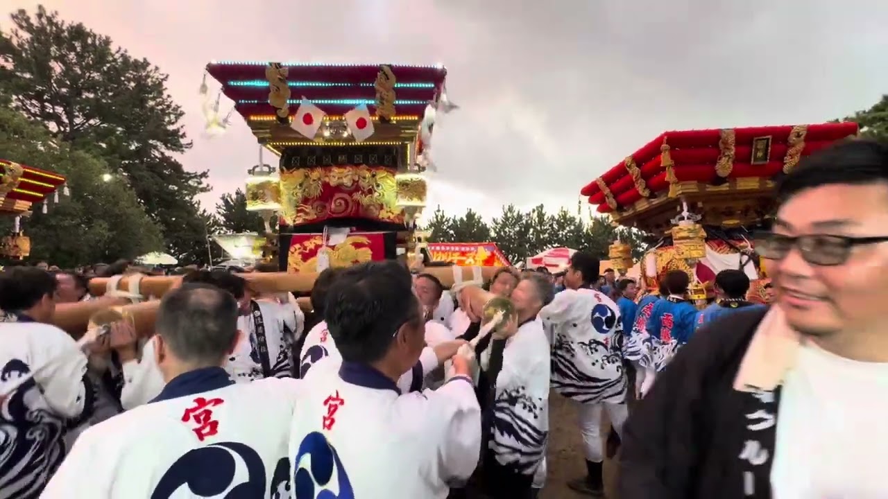 令和7年　（中尾住吉神社秋祭り）　御旅所　