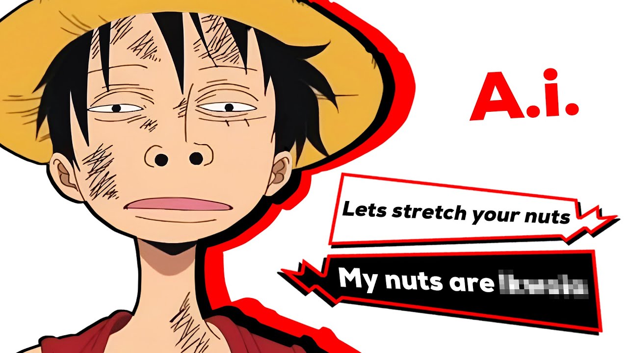 Я продолжал задавать Луффи нелепые вопросы, пока он не сломался