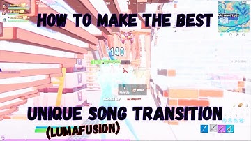 LumaFusion Tutorial: How To Make Your Own Unique Song Transition (Only Luma Required)