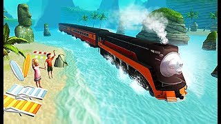 Water Surfer Bullet Train Games Simulator 2020 - Level 7 screenshot 5