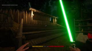Get rid of lightsaber artifacts in mordhau