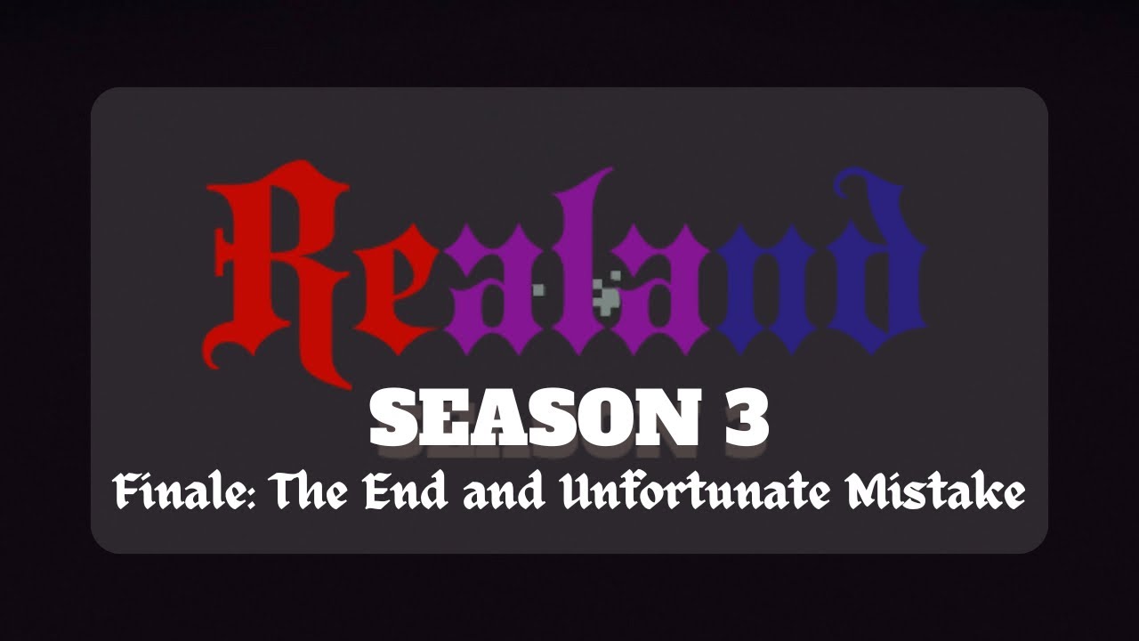 The End and Unfortunate Mistake - Minecraft Realand SMP Season 3 Finale ...