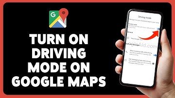 How To Turn On Driving Mode On Google Maps 2024 | Enable Google Maps Driving Mode