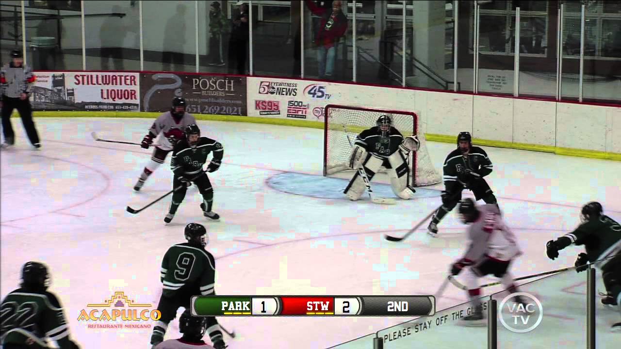 Stillwater Vs Park Of Cottage Grove 1 12 16 Boys Hockey Highlights