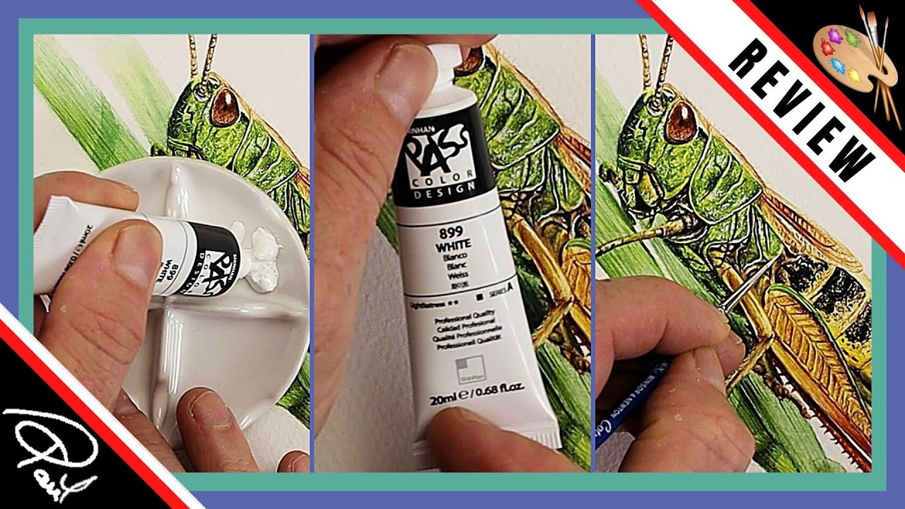 Watercolor and White Gouache - ShinHan Pass HYBRID PAINT (Review)