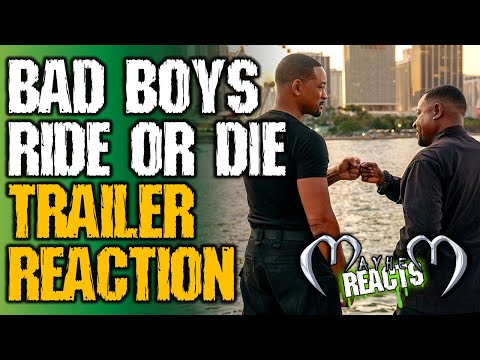 BAD BOYS: RIDE OR DIE REACTION - BAD BOYS: RIDE OR DIE – Official Trailer (HD)