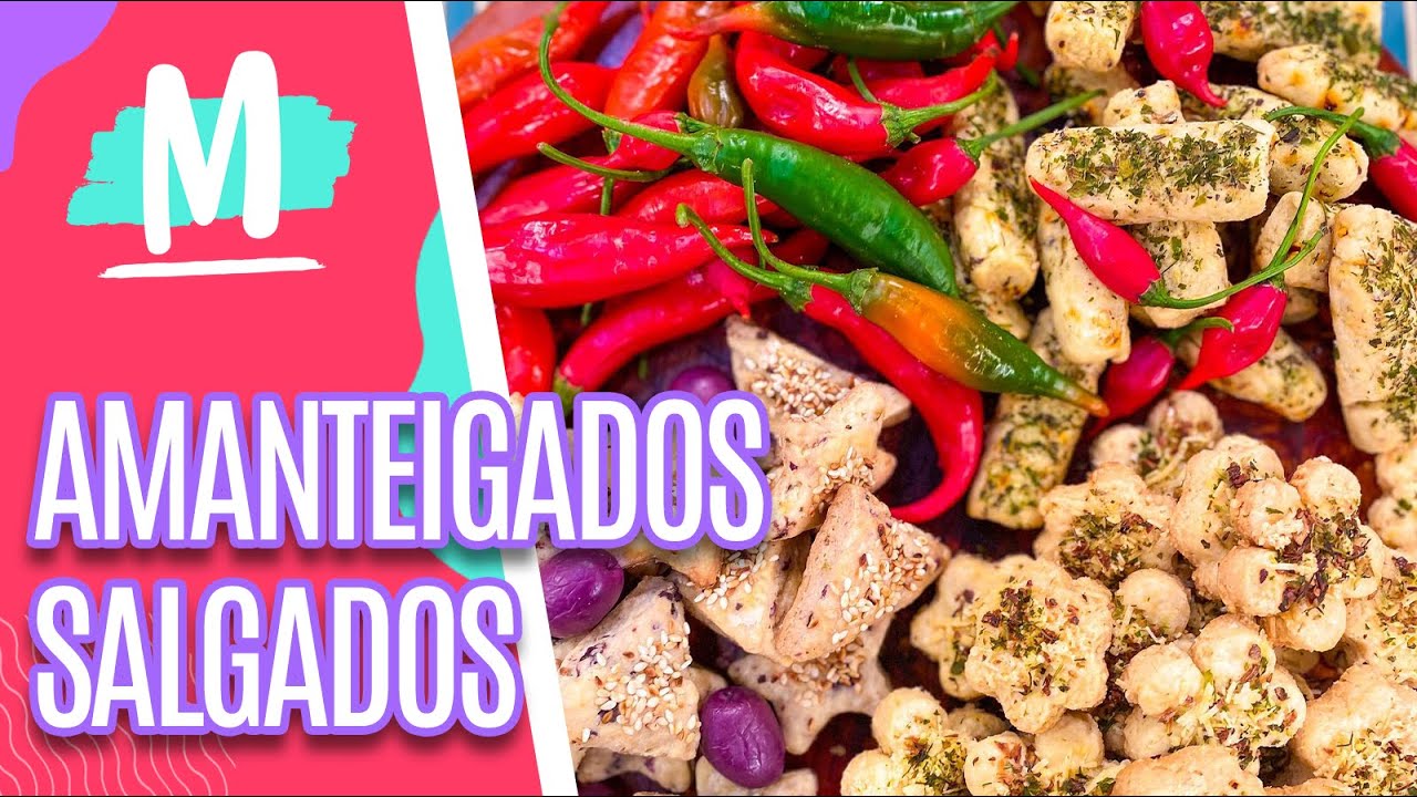 Aprenda a fazer Biscoitos Amanteigados Salgados - Mulheres (04/10/2022)