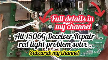 how to solve Red Light Problem 1506 | multimedia 1506 red light complete tutorial Hindi Urdu hi