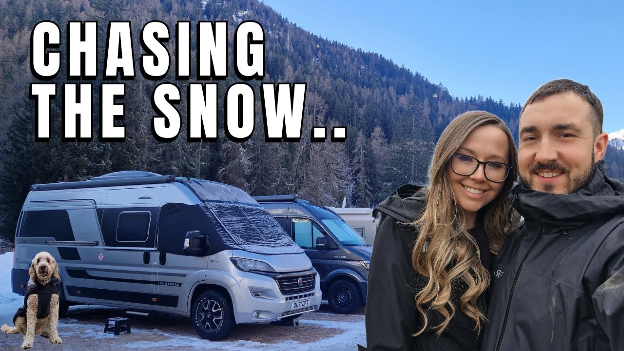 From Chamonix To The Dolomites | Winter Vanlife Europe