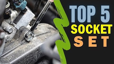 Best Socket Set 2022 🔥 Top 5 Best Socket Wrench Sets Review