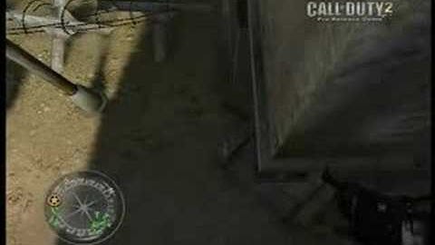 Call of Duty 2 Single Player Demo Out of Map