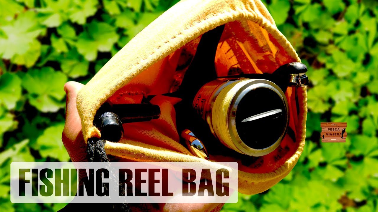 diy fishing reel cover Leather Handline Snug neoprene cushions against transport impacts SF Fly Fishing Reel Cover