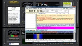 QSO in CW using FLDIGI on Hamsphere 4.0 screenshot 3