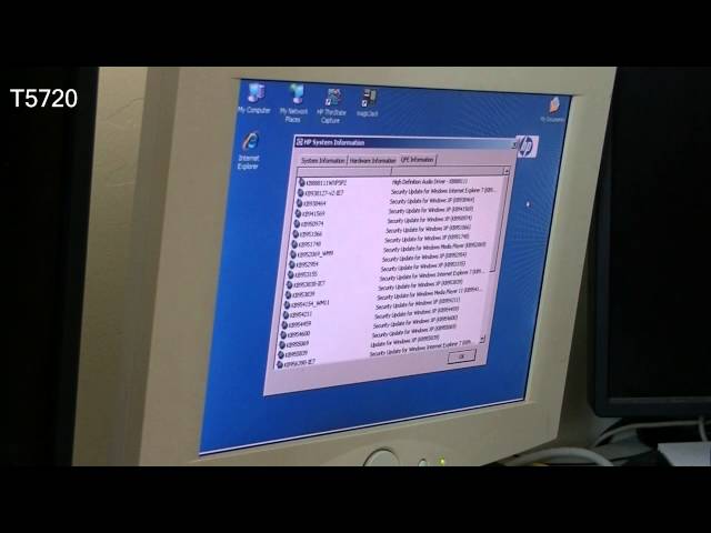 HP T5710 & T5720 Thin client PC overview - YouTube