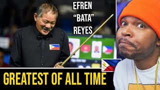 The Greatest Of All Time Efren Bata Reyes In 2020