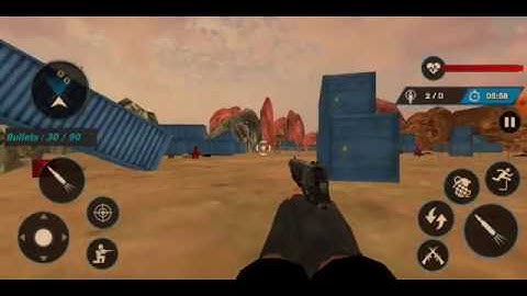 Counter Terroist Shooting Strike Commando Level 3 & 4 Free Fire Shooting Strike Commando Gameplay