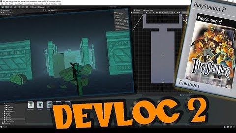 Devlog 2 - Making a Modular Level for a Game in BLENDER and UNITY | Weapon, Enemies, Broken Props...