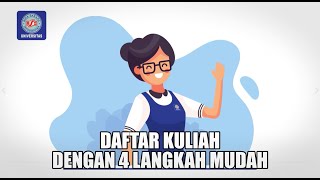 DAFTAR KULIAH DENGAN 4 LANGKAH MUDAH | SELEKSI MASUK KULIAH UBSI 2021 screenshot 3