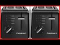 Cuisinart CPT 122BK 2 Slice Compact Plastic Toaster, Black