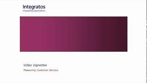 Measuring Customer Service - Integratos Knowledge