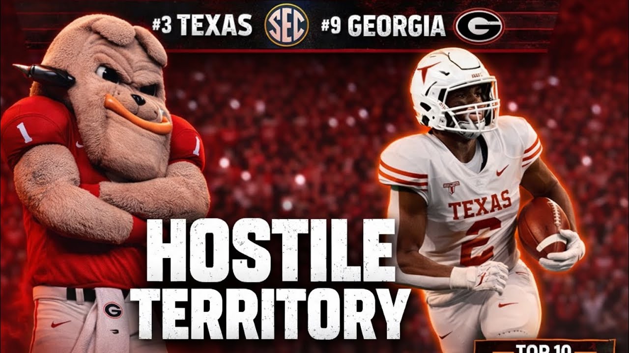 CFB 26/Texas Rebuild Season 1 Week 12 🆚 #9 Georgia