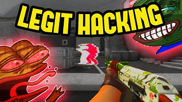 CS:GO Legit Hacking | HE GOT SO PISSED LMFAOO [ft. Iniuria]