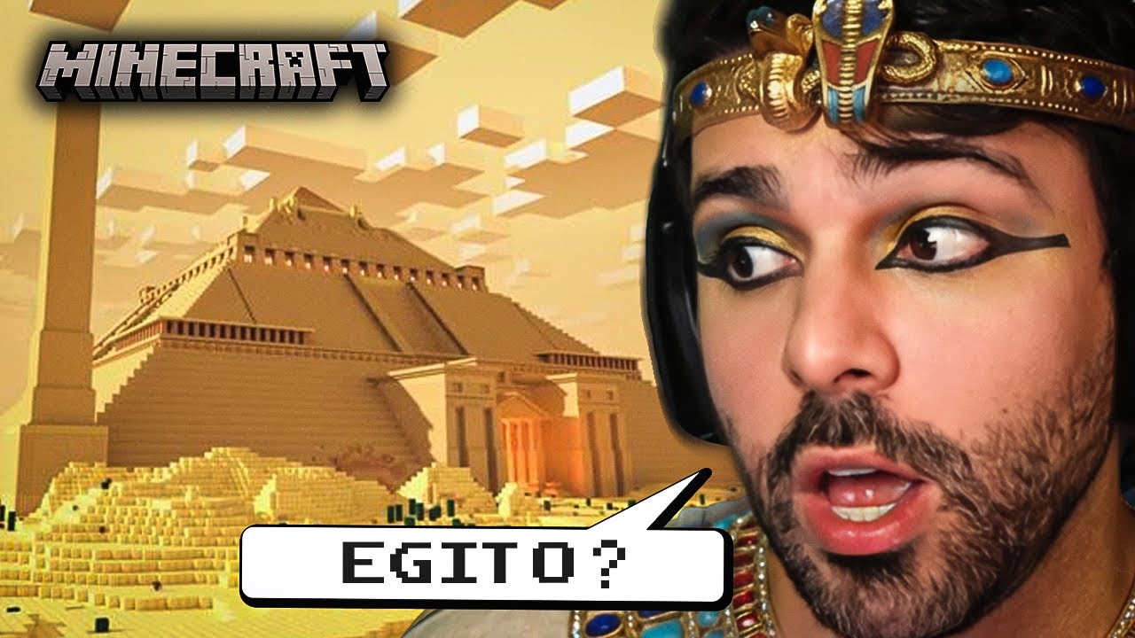 🚨 ACHAMOS UMA PIRÂMIDE PERDIDA NO MEIO DO DESERTO! MINERVA E GREVTHAR JOGANDO MINECRAFT ATÉ ZERAR