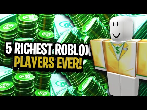 Top 5 RICHEST Roblox Players of All Times! (Linkmon99, Stickmasterluke, EarlGrey & MORE!)
