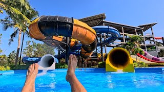 🐝 The Bee Water Slide 💦 At Black Mountain Waterpark 🇹🇭