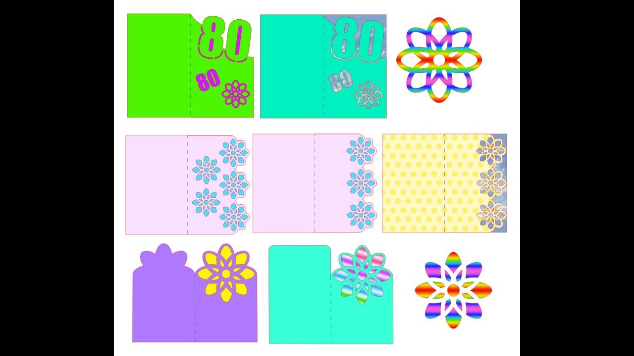 Geburtstagskarten mit dem Silhouette Studio erstellen